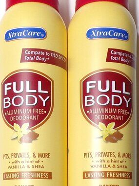 XtraCare Full Body Deodorant 3.5oz Aluminum Free (Set of 2)